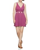 Bcbgeneration Triangle-cutout Fit-and-flare Dress