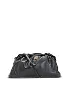 Pinko Framed Leather Chain Clutch