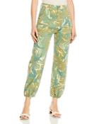 Mother The Wrapper Patch Springy Jeans In Tropical Camo