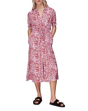 Whistles Cheetah Print Shirtdress
