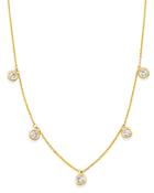 Bloomingdale's Diamond Droplet Station Necklace In 14k Yellow Gold, 1.0 Ct. T.w. - 100% Exclusive