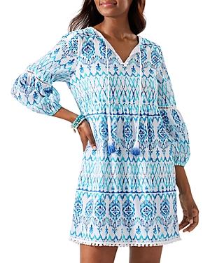 Tommy Bahama Ikat Tropics Printed Swim Cover-up Dress