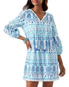 Tommy Bahama Ikat Tropics Printed Swim Cover-up Dress