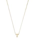 Bloomingdale's Initial T Pendant Necklace In 14k Yellow Gold, 16 - 100% Exclusive