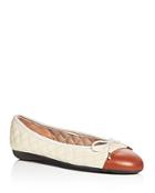 Paul Mayer Best Quilted Leather Ballet Flats