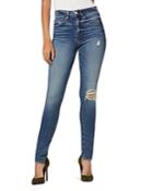 Joe's Jeans The High Rise Twiggy Skinny Jeans In Enigma Destruct