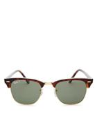 Ray-ban Polarized Classic Clubmaster Sunglasses, 49mm