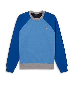 Paul Smith Color Block Raglan Sweatshirt