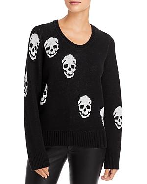 Chaser Skull Print Pullover Sweatshirt