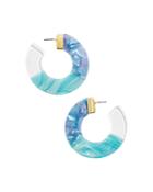 Baublebar Dessa Multicolor Resin Hoop Earrings