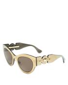 Versace Women's Butterfly Sunglasses, 53mm