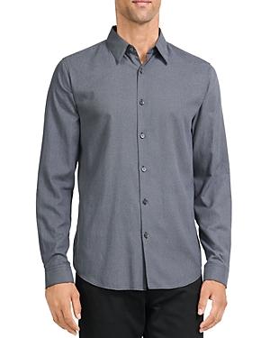 Theory Irving Micro Print Regular Fit Sport Shirt