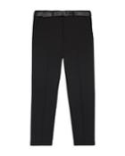 The Kooples Wool Slim Fit Trousers With Belt