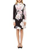 Ted Baker Lascii Porcelain Rose Collar Dress