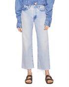 Frame E Jane High Rise Cropped Jeans In Luster
