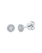 Ron Hami 14k White Gold Diamond Stud Earrings (59% Off) Comparable Value $1353