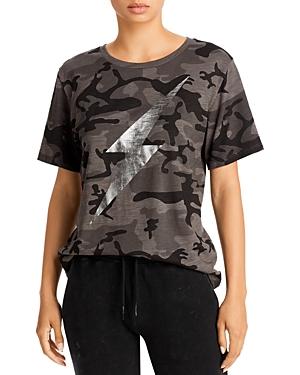 Chrldr Camo Bolt Graphic Tee
