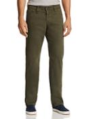 Ag Jeans Graduate Twill Slim Fit Jeans In Sulfur Seagrass