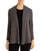 Eileen Fisher Petites Ribbed Open Jacket