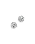 Diamond Stud Earrings In 14k White Gold, .50 Ct. T.w. - 100% Exclusive