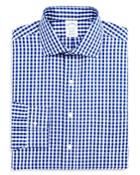 Brooks Brothers Gingham Non-iron Classic Fit Dress Shirt