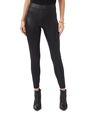 Vince Camuto Crocodile Embossed Leggings