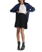 The Kooples Marta Pleated Mini Skirt