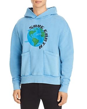 The Rad Black Kids Oversized Save Earth Hoodie