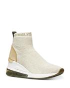 Michael Michael Kors Women's Skyler Logo Sneaker Booties