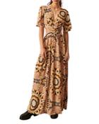 Ba & Sh Candy Cutout Maxi Dress