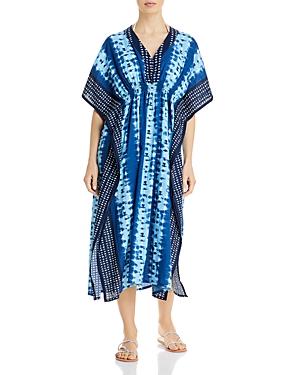 Echo Shibori Tie Dyed Caftan