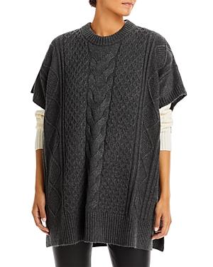 Echo Aran Cable Poncho