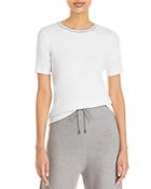 Fabiana Filippi Metal Beading Trim Tee