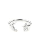 Alex And Ani Moon And Star Adjustable Wrap Ring