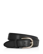 Reiss Viola Double Layer Leather Belt