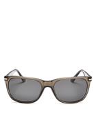 Persol Men's Polarized Square Sunglasses, 57mm