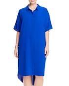 Eileen Fisher Plus Classic Collar Shirt Dress