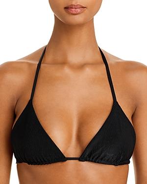 Frankies Bikinis Tia Ribbed Bikini Top