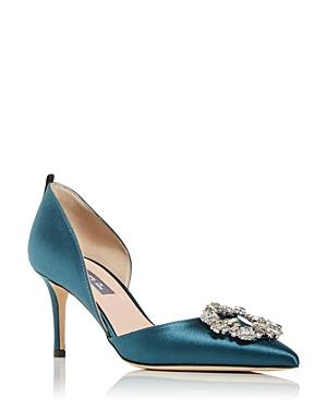 Sjp By Sarah Jessica Parker Embellished D'orsay Pumps