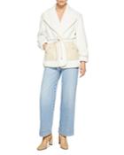 Jonathan Simkhai Kimia Wrap Fleece Jacket