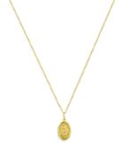 Bloomingdale's St. Christopher Medallion Pendant Necklace In 14k Yellow Gold, 16-18 - 100% Exclusive