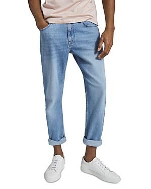 Reiss Sundridge Slim Fit Jeans In Light Blue