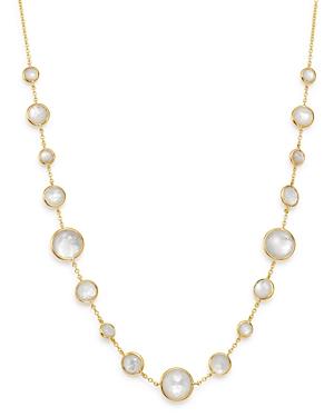 Ippolita 18k Yellow Gold Lollipop Lollitini Mother-of-pearl Doublet Adjustable Short Necklace, 18
