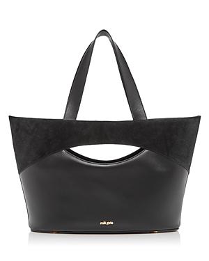 Cult Gaia Jun Leather Tote