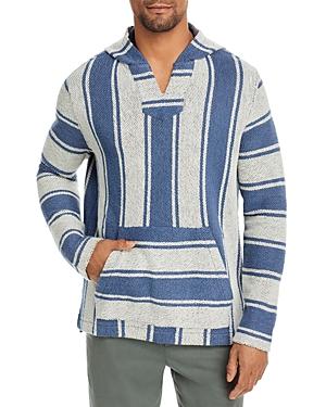 Faherty Striped Pullover Hoodie