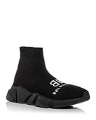 Balenciaga Women's Speed Light Recycled Knit High Top Sneakers