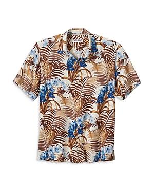 Tommy Bahama Garden Of Hope & Courage Silk Regular Fit Camp Shirt