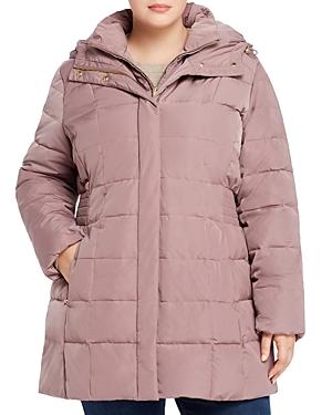 Cole Haan Plus Quilted Puffer Coat