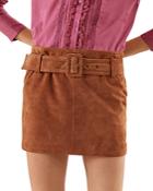 Vanessa Bruno Reno Suede Mini Skirt