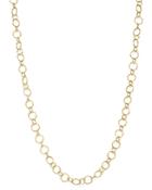 Armenta 18k Yellow Gold Sueno Long Circle Link Necklace, 35.5
